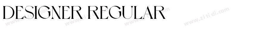 Designer Regular字体转换 Designer Regular字体转换